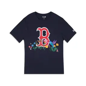 [13090920] Boston Red Sox Blooming Navy Mens T-Shirts