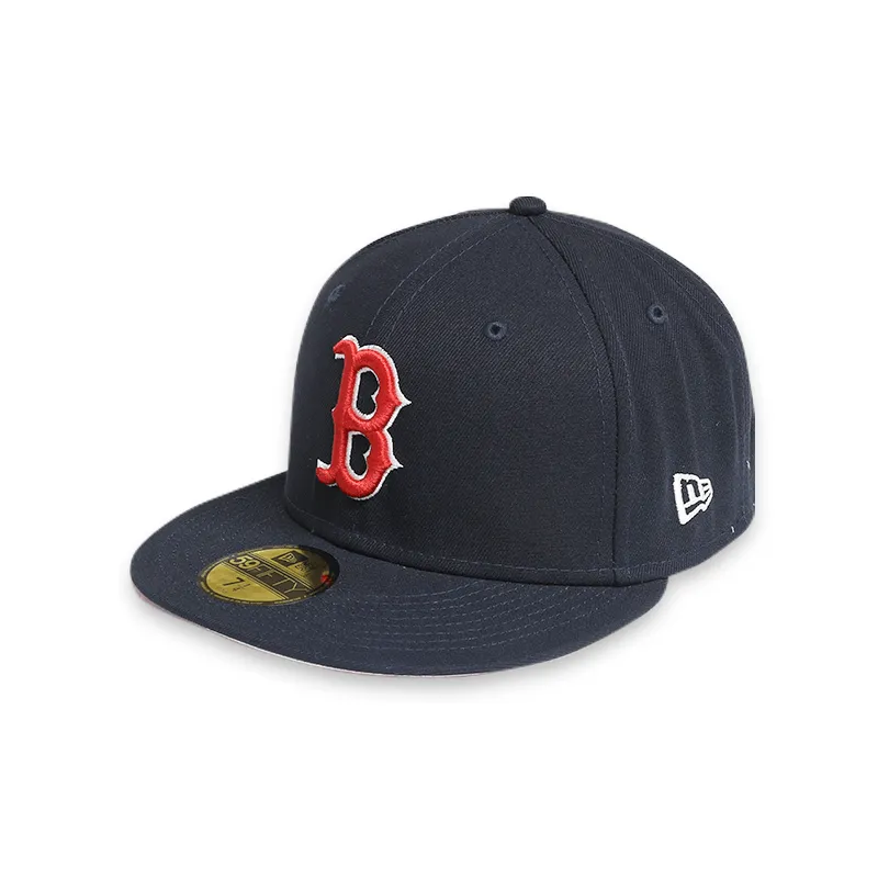 [60243507] Boston Red Sox 04 WS POP SWEAT Navy 59FIFTY Men's Fitted Hat