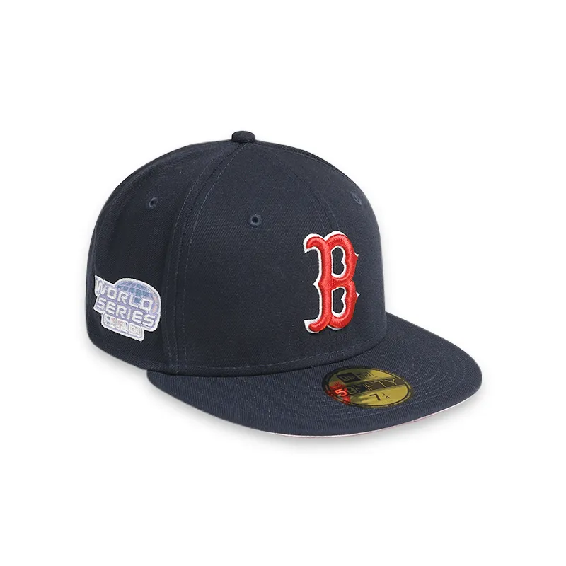 [60243507] Boston Red Sox 04 WS POP SWEAT Navy 59FIFTY Men's Fitted Hat