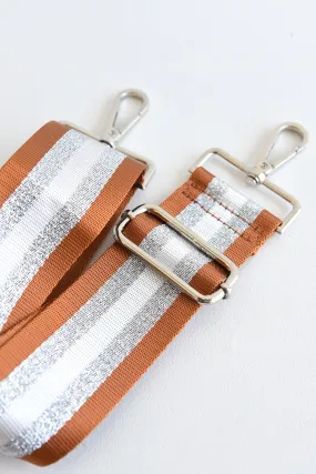 AHDORNED RUST STRIPE STRAP