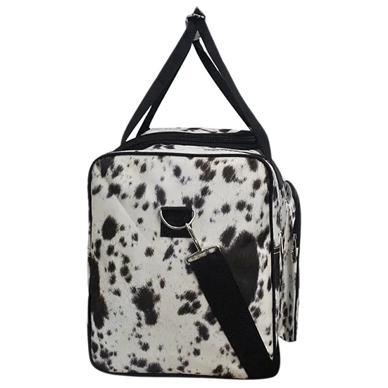 Black Cowhide NGIL Canvas 23 Duffle Bag