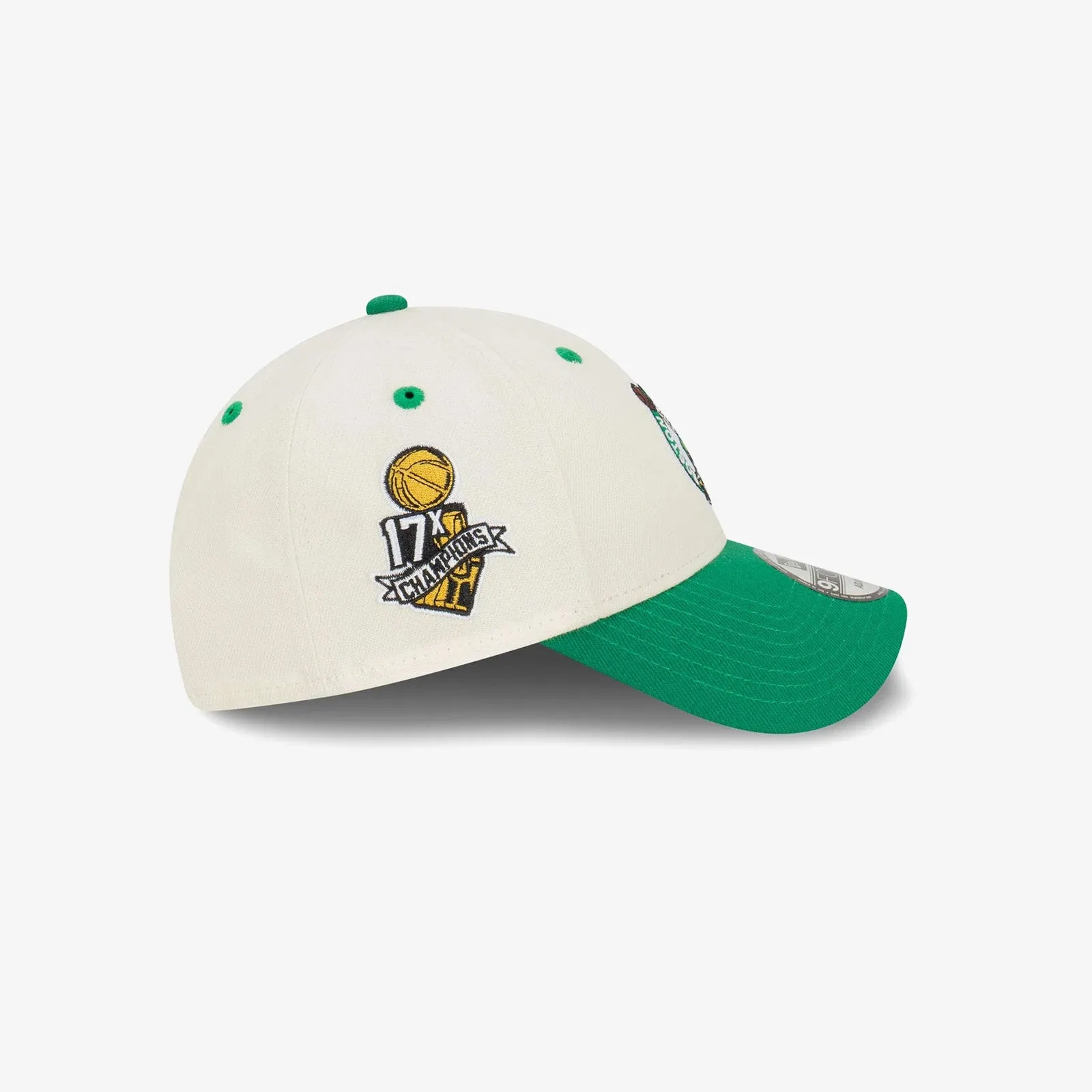 Boston Celtics 9Forty Champions Snapback - Chalk