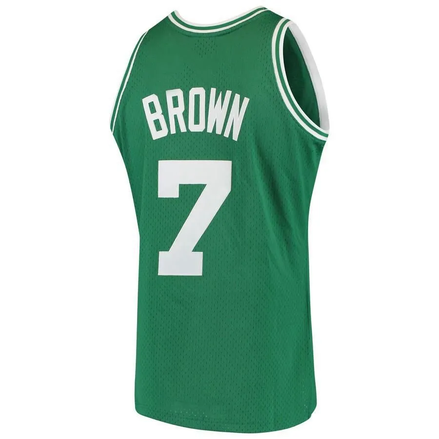 Boston Celtics Dee Brown Mitchell and Ness 1985-86 Hardwood Classics Swingman Jersey Mens - Green | Ireland O3510T3