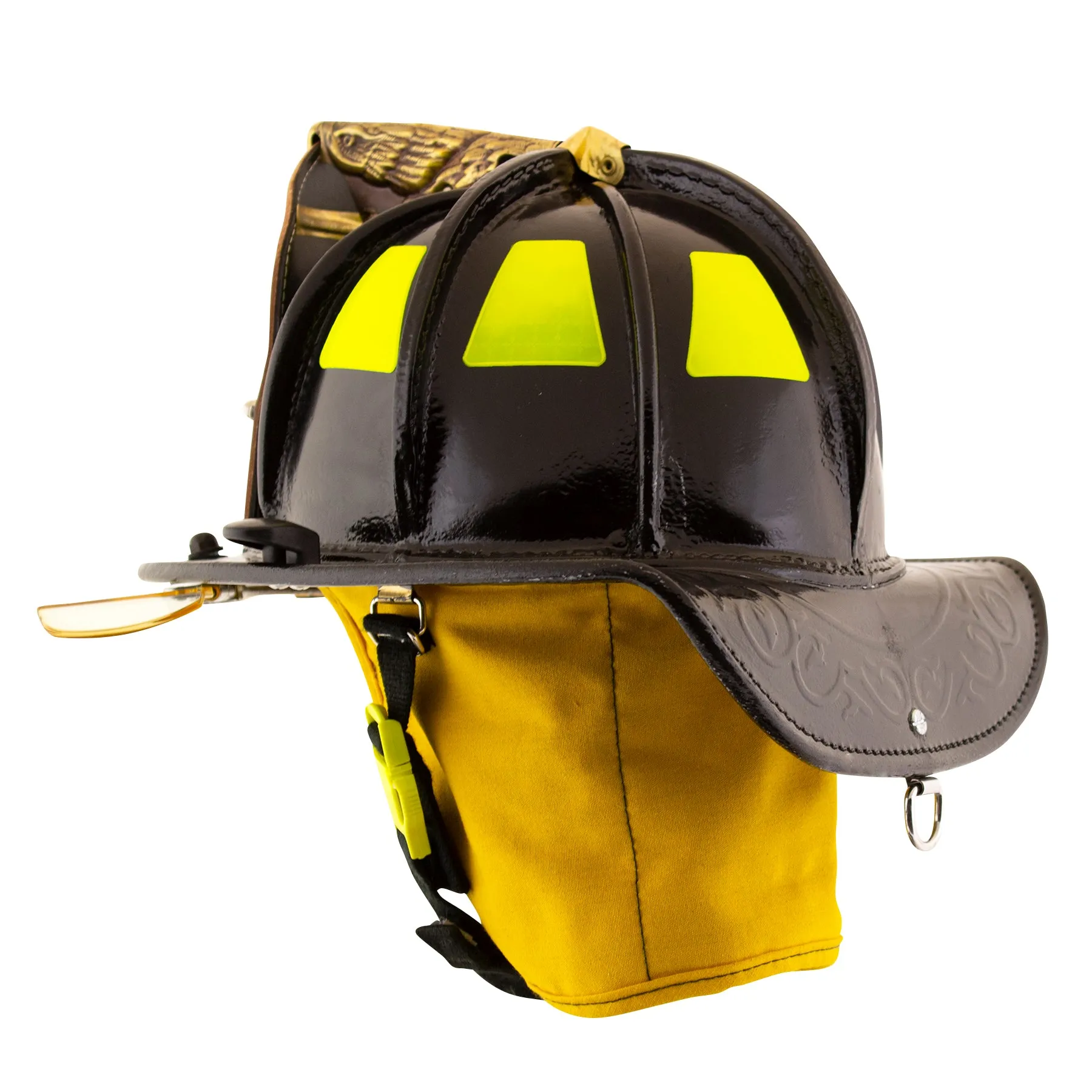 CAIRNS N6A HOUSTON LEATHER FIRE HELMET