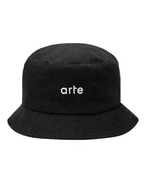 Cappello Arte Antwerp Bell Corduroy Bucket Nero