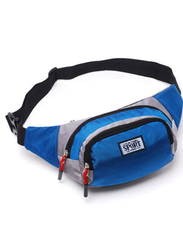 Casual Multi Waist Bag Travel Pocket