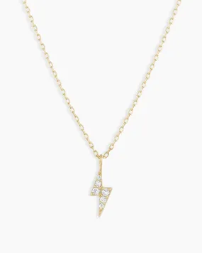 Diamond Lightning Necklace