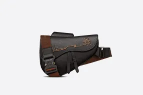 Dior x CACTUS JACK Saddle Bag Black