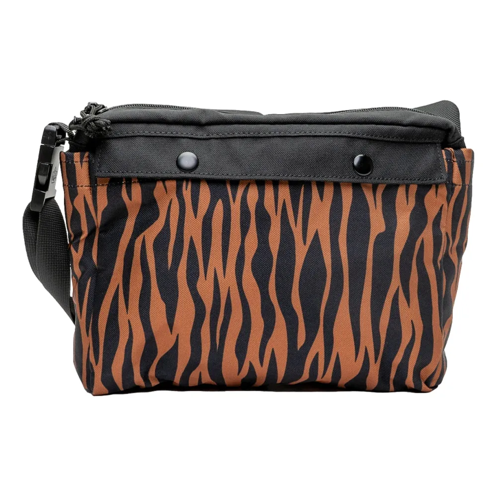 FAIRFAX TIGER STRIPE 2 WAY MESSENGER TOTE-TIGER STR BEIGE