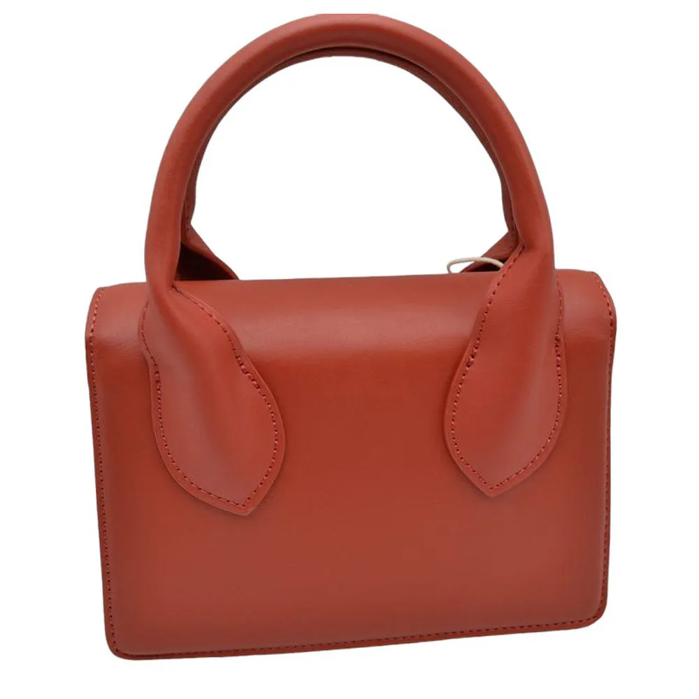 Faux Leather Top Handle Le Chiquito Tote Bag