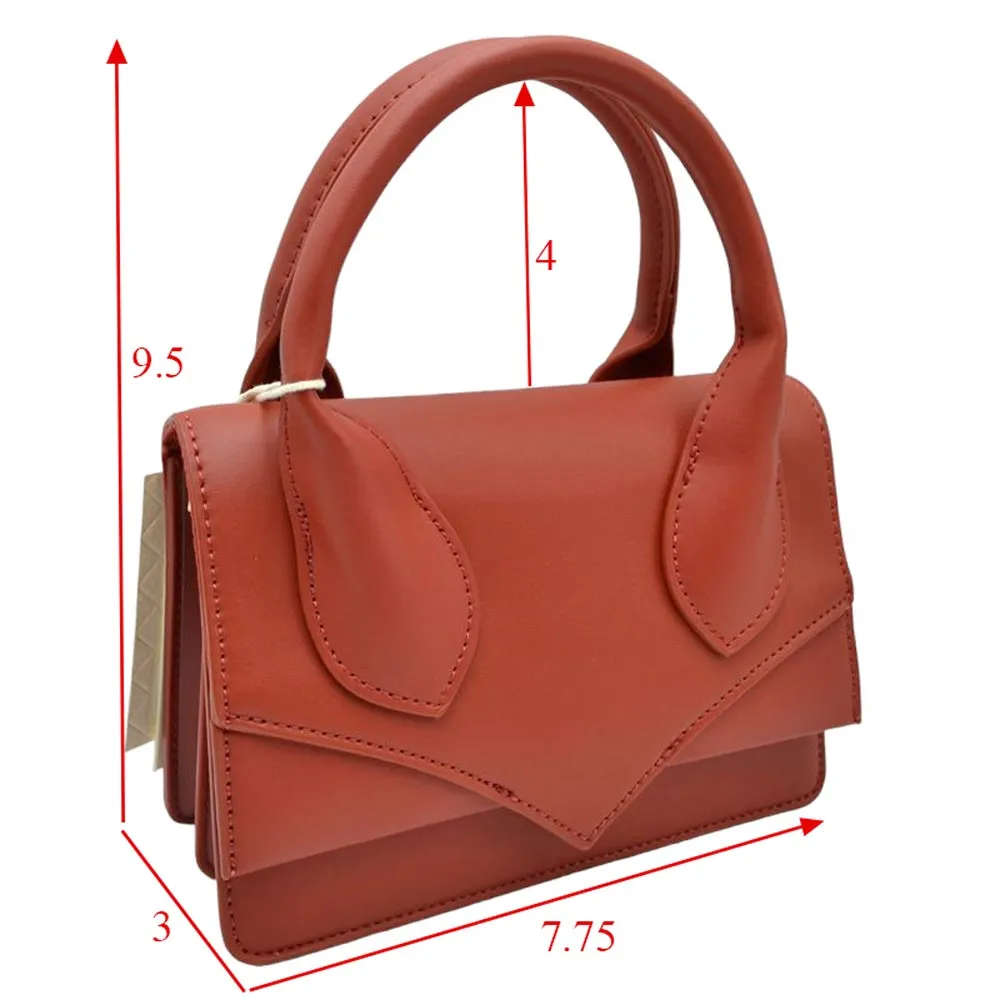 Faux Leather Top Handle Le Chiquito Tote Bag