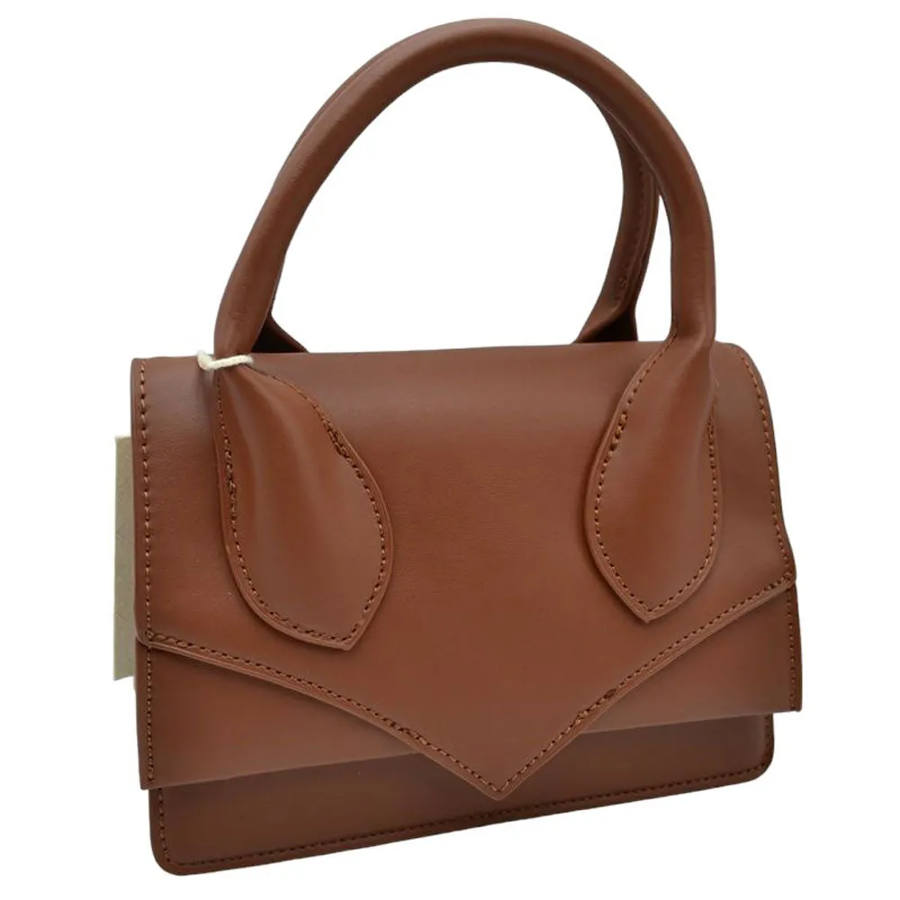 Faux Leather Top Handle Le Chiquito Tote Bag