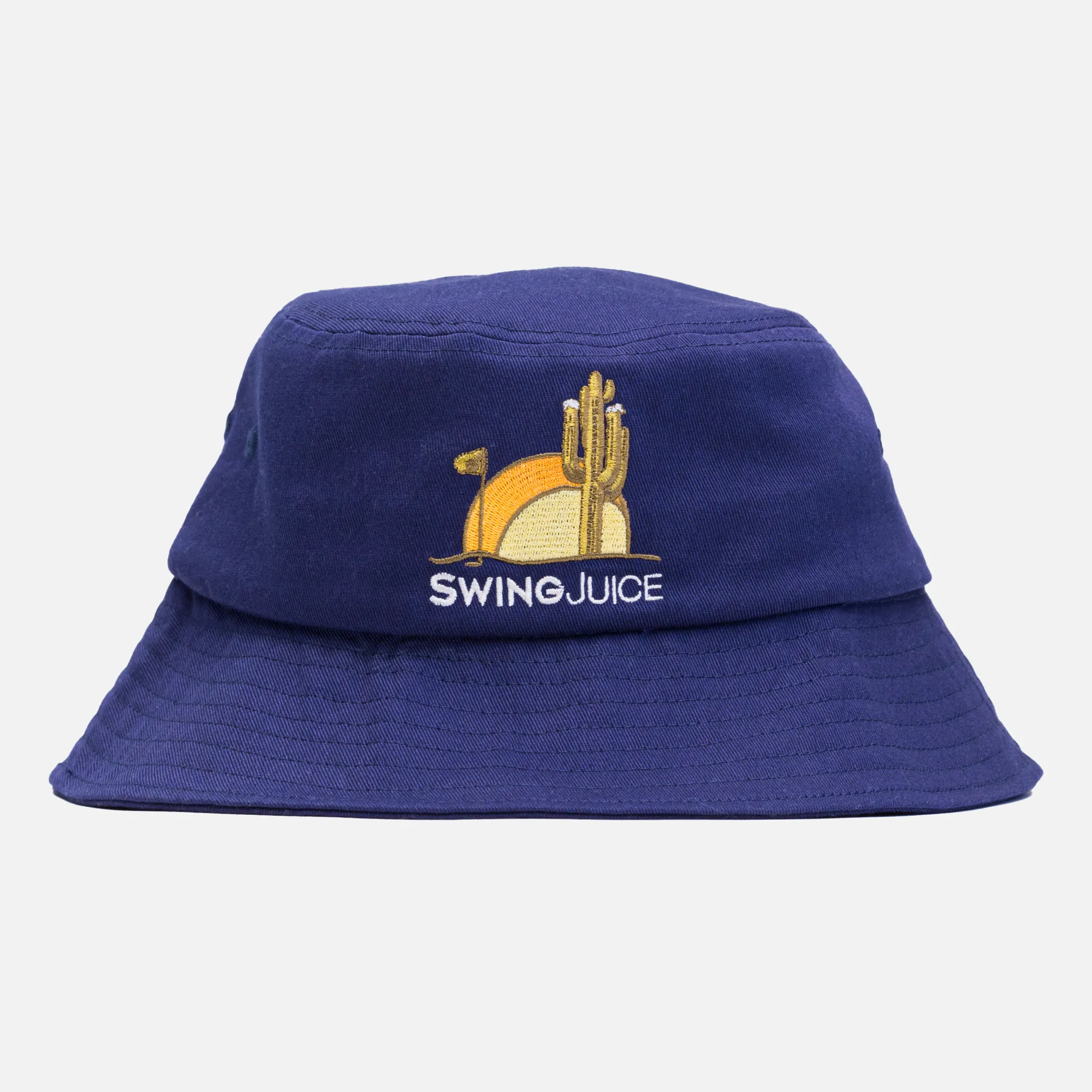 Golf Saguaro Unisex Bucket Hat Navy O/S