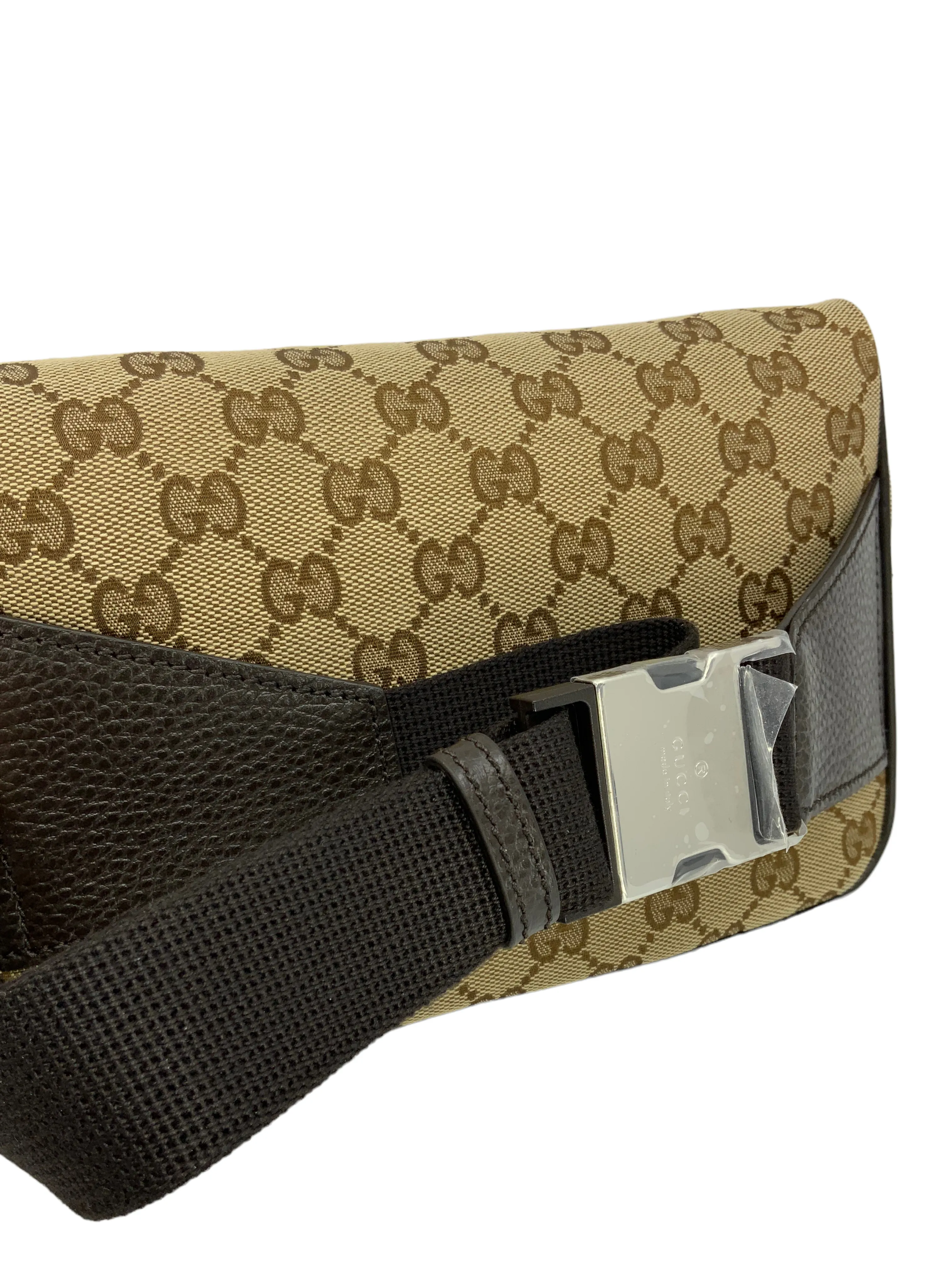 Gucci GG Monogram Canvas Belt Bag NEW