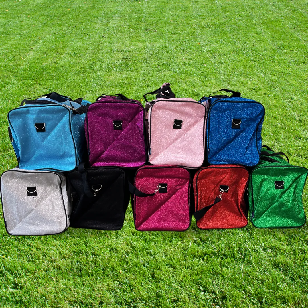 Hot Pink Glitter NGIL Canvas 23 Duffle Bag