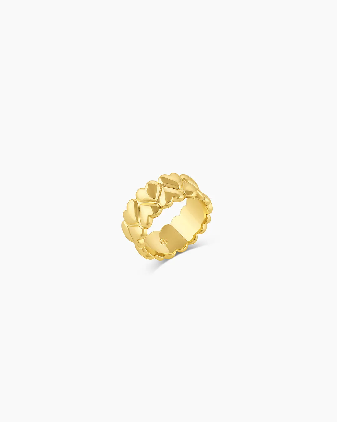 Lou Heart Statement Ring