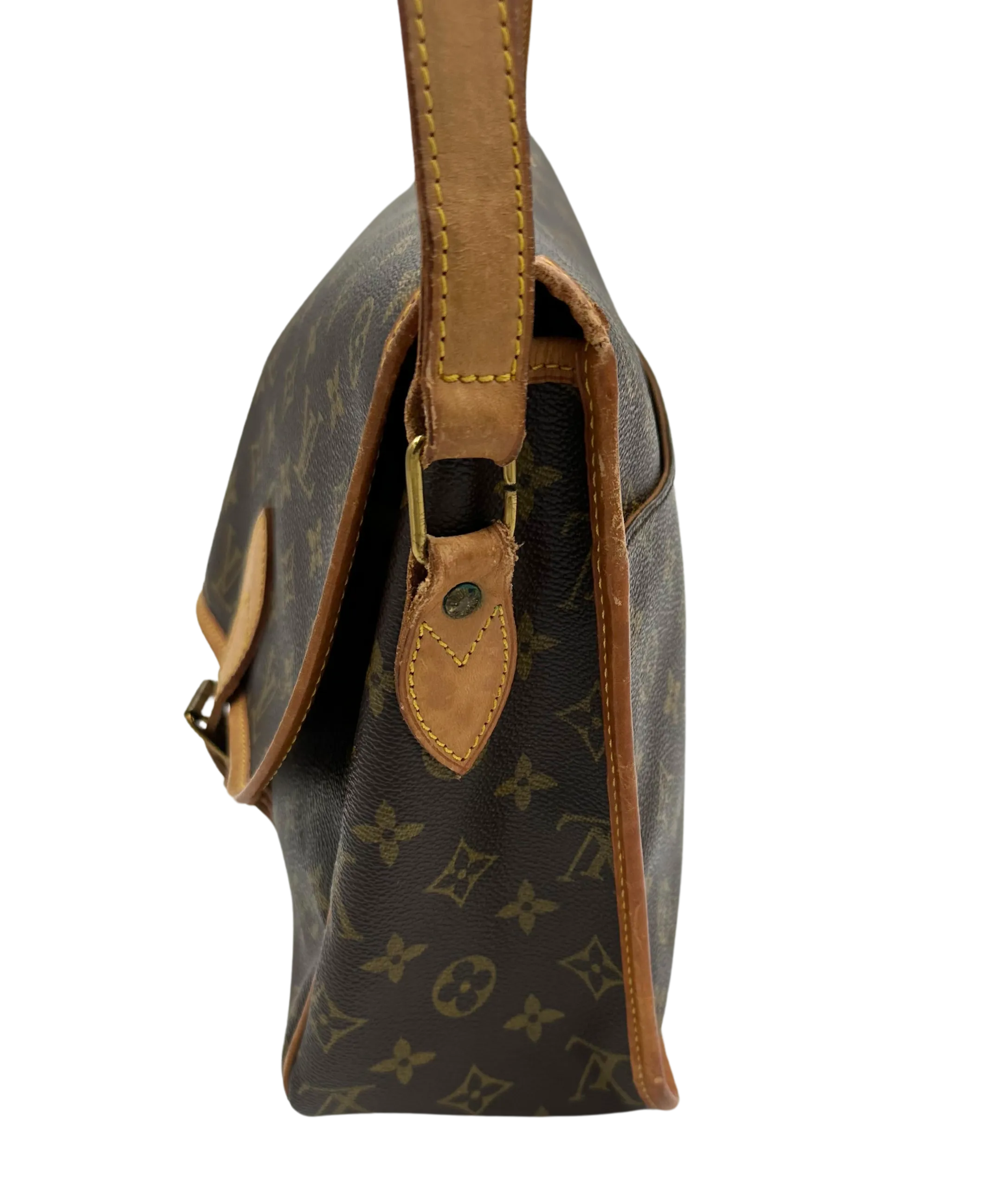 Louis Vuitton Gibeciere MM Satchel Bag