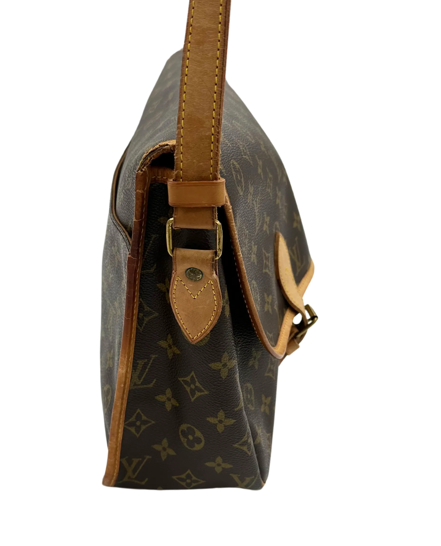 Louis Vuitton Gibeciere MM Satchel Bag