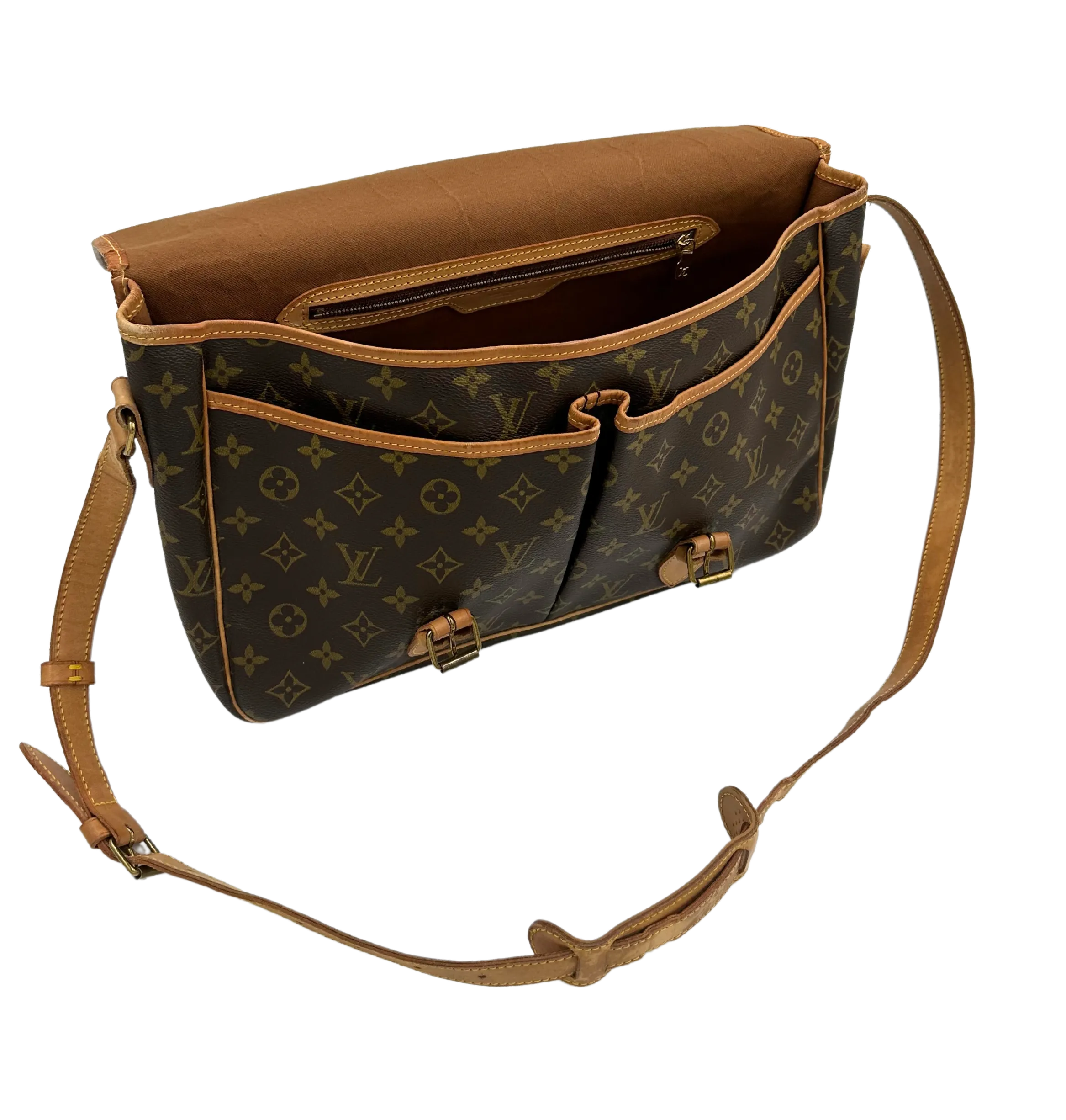 Louis Vuitton Gibeciere MM Satchel Bag