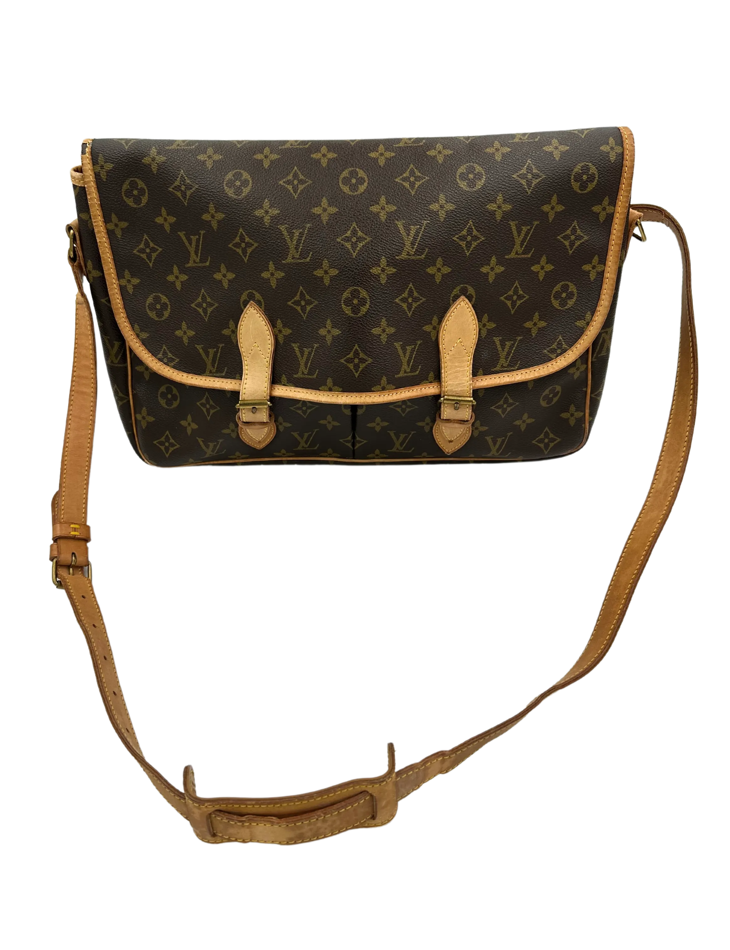 Louis Vuitton Gibeciere MM Satchel Bag