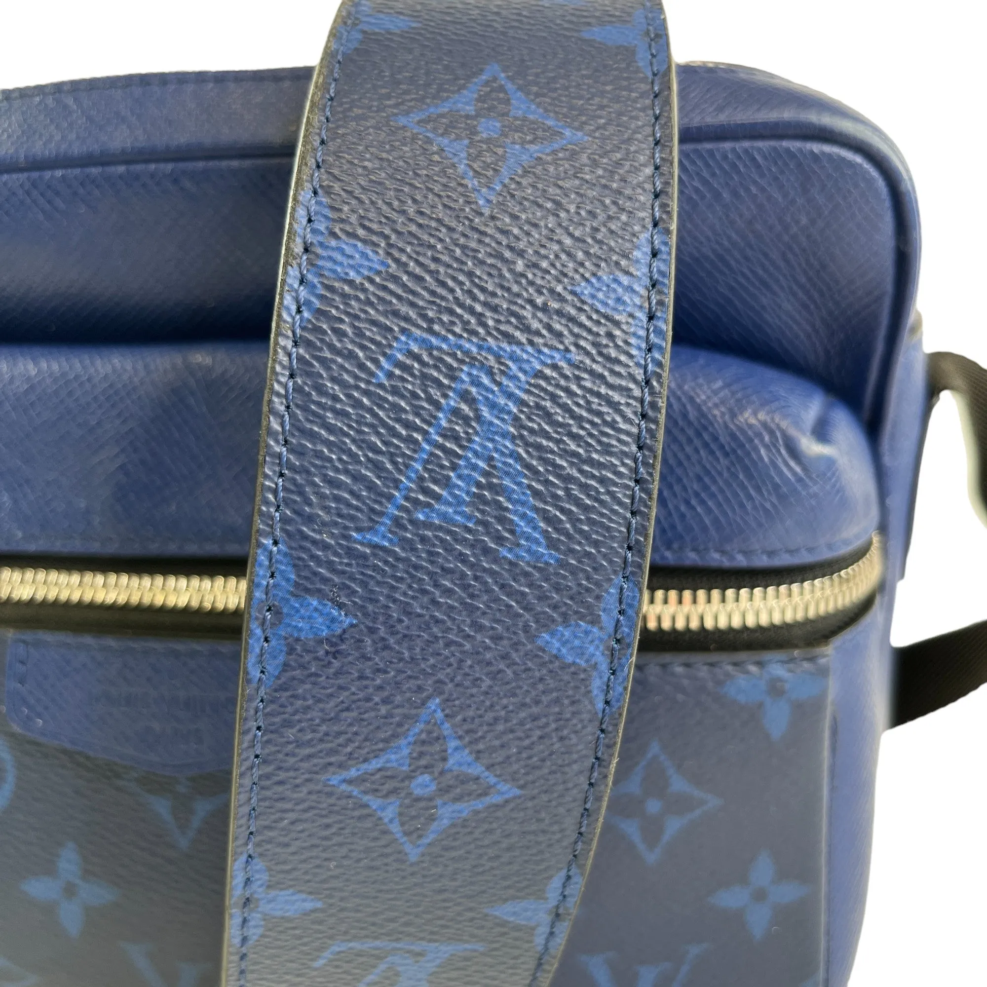 Men's Outdoor Pm Monogram Messenger Bag Blue