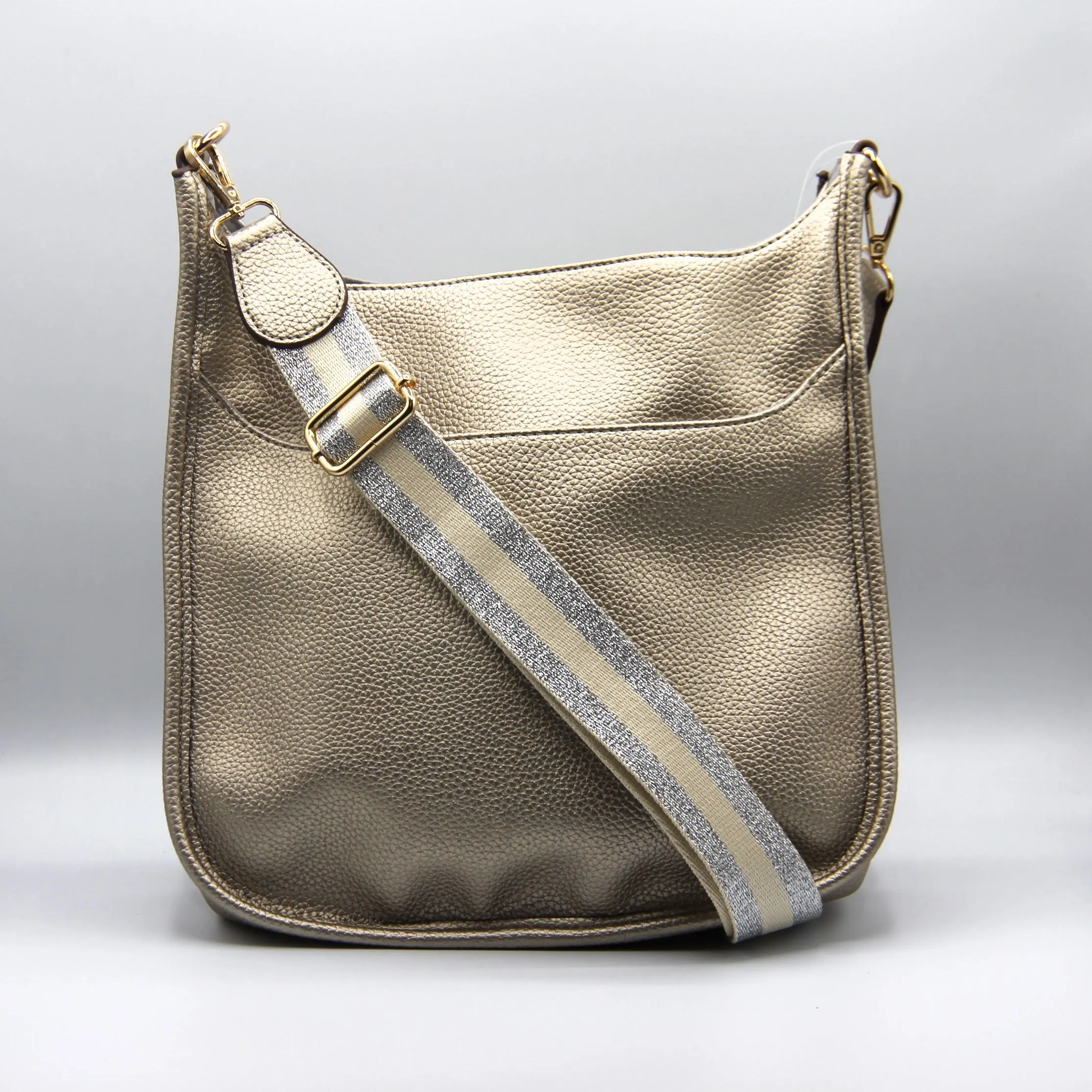 Messenger Bag Large Metallic