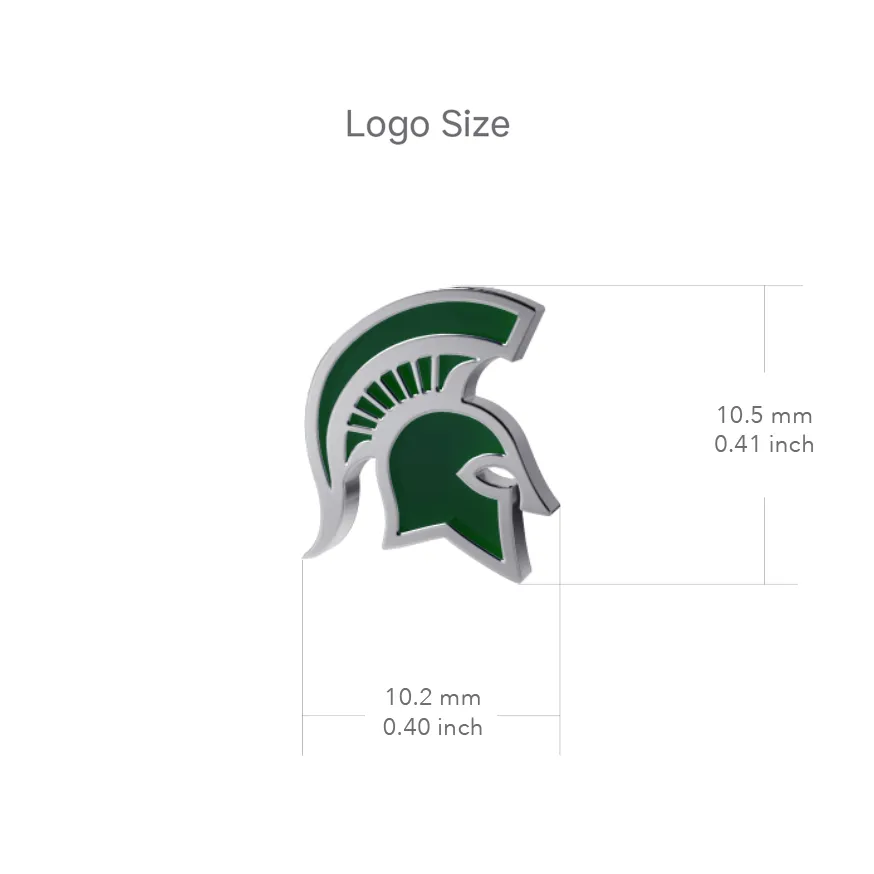 Michigan State University Watch Bar - Enamel