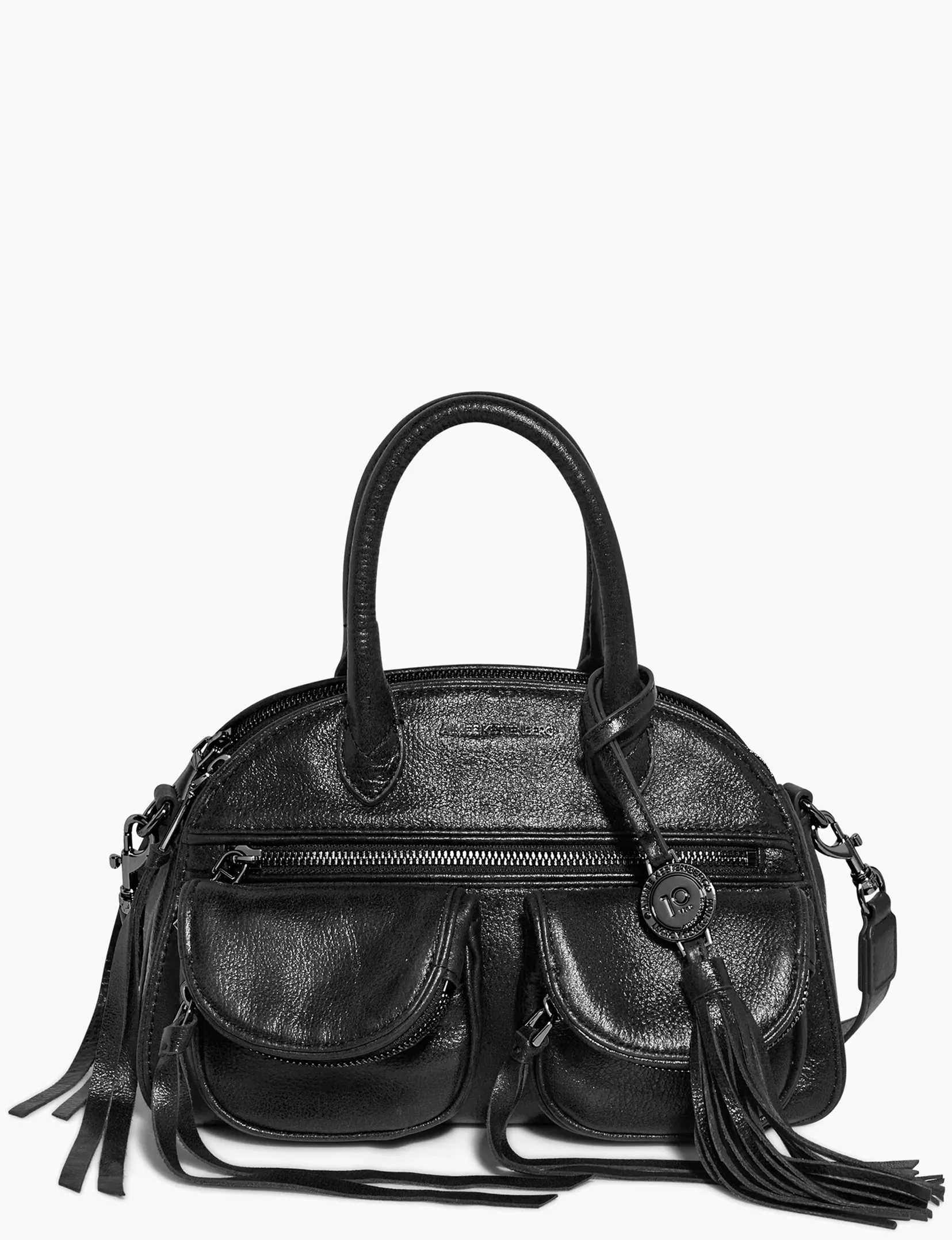 Mini Lucy Satchel, Black