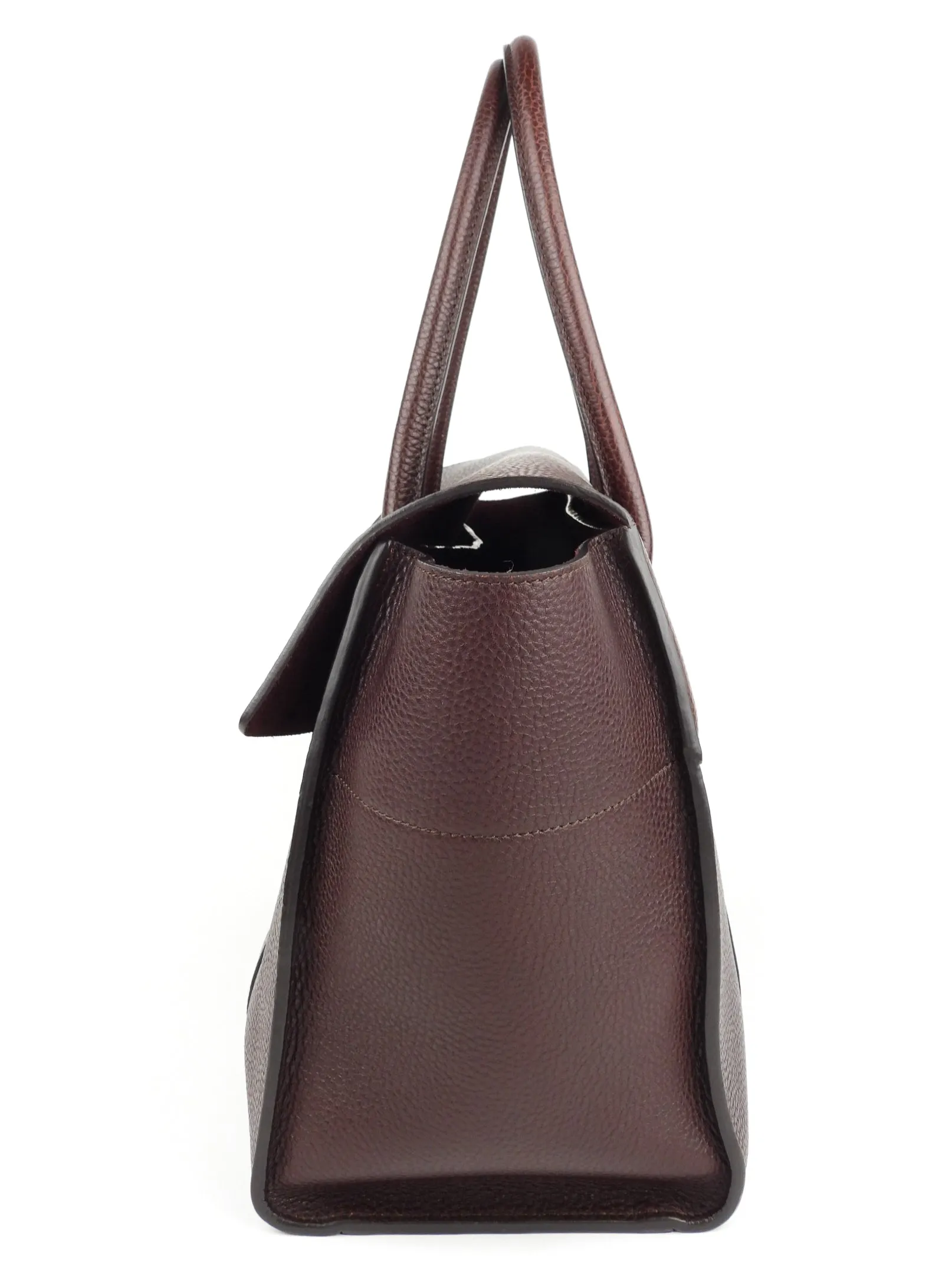 Mulberry Oxblood Grained Leather Large Bayswater Tote Bag