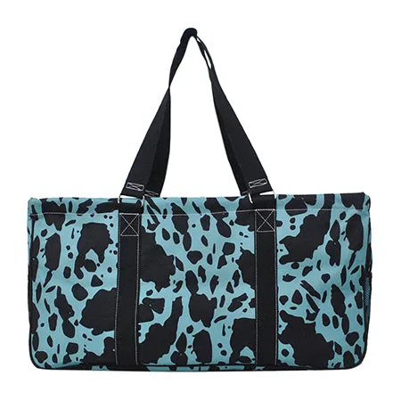 Neon Cow Turquoise NGIL Utility Bag