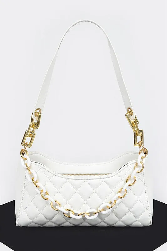 Normani handbag, white