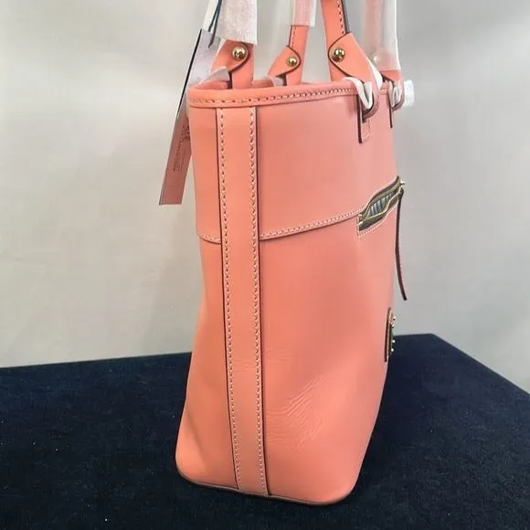 NWT Dooney and Bourke Peach Tote