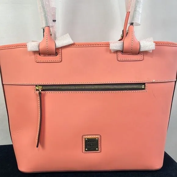 NWT Dooney and Bourke Peach Tote