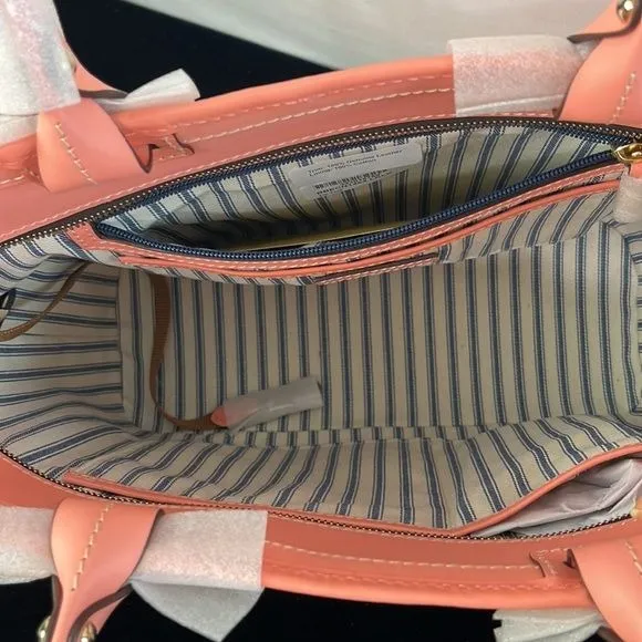 NWT Dooney and Bourke Peach Tote