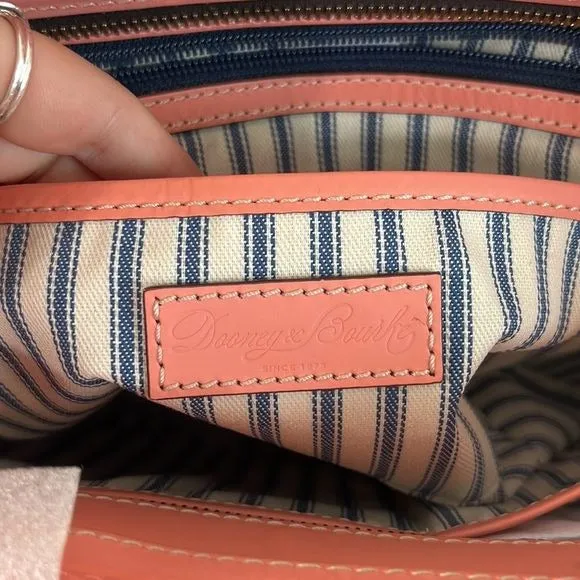 NWT Dooney and Bourke Peach Tote