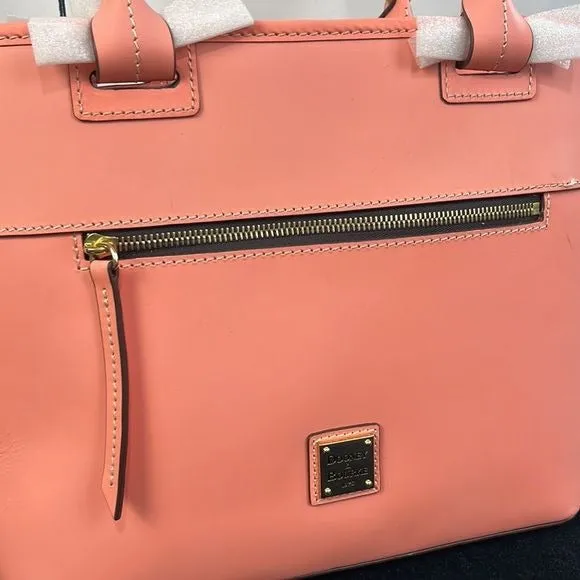 NWT Dooney and Bourke Peach Tote