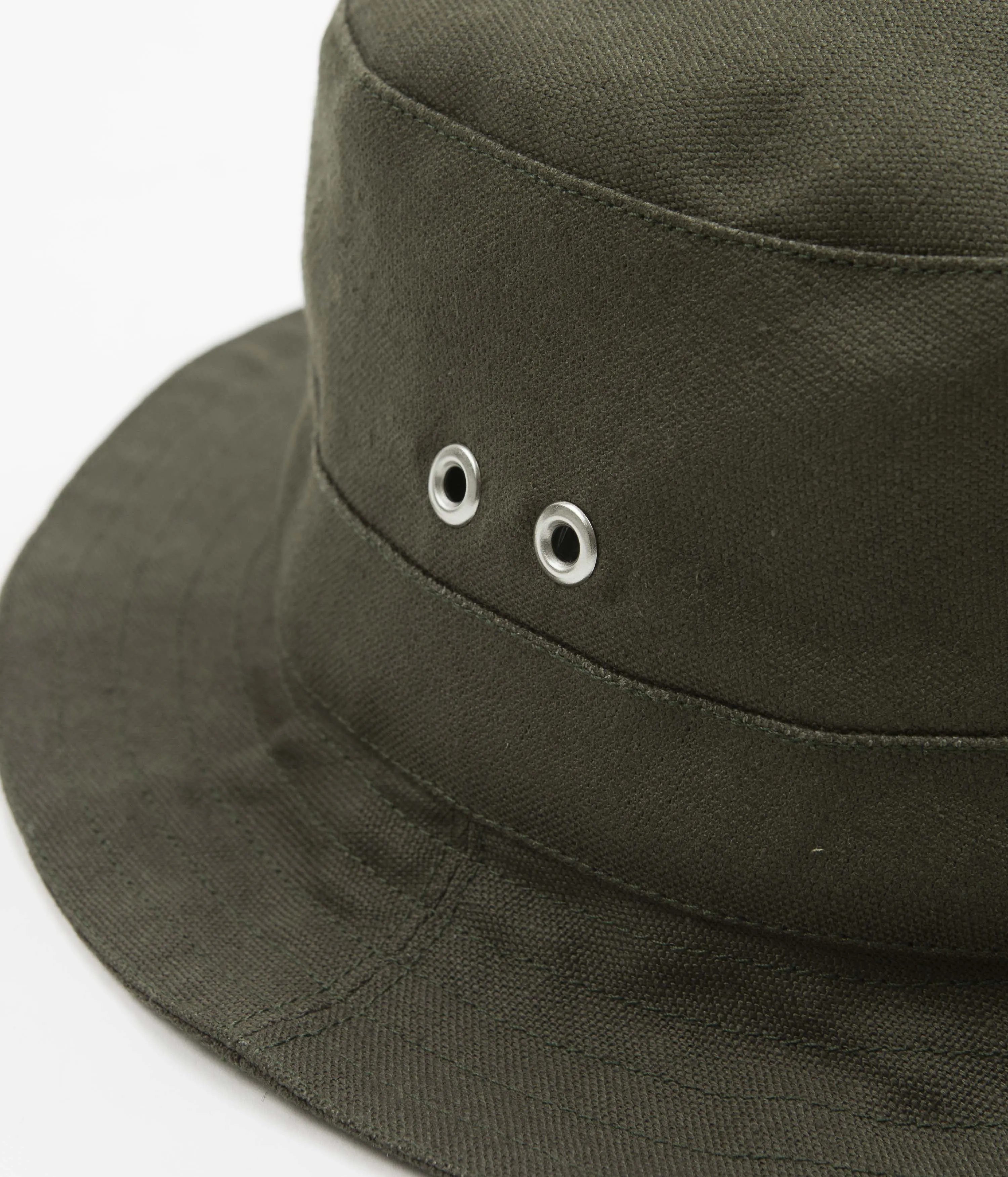 Ostrya Otis Hemp Bucket Hat - Forest Night