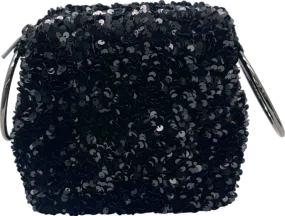 Phase Eight Black Sequin Bag