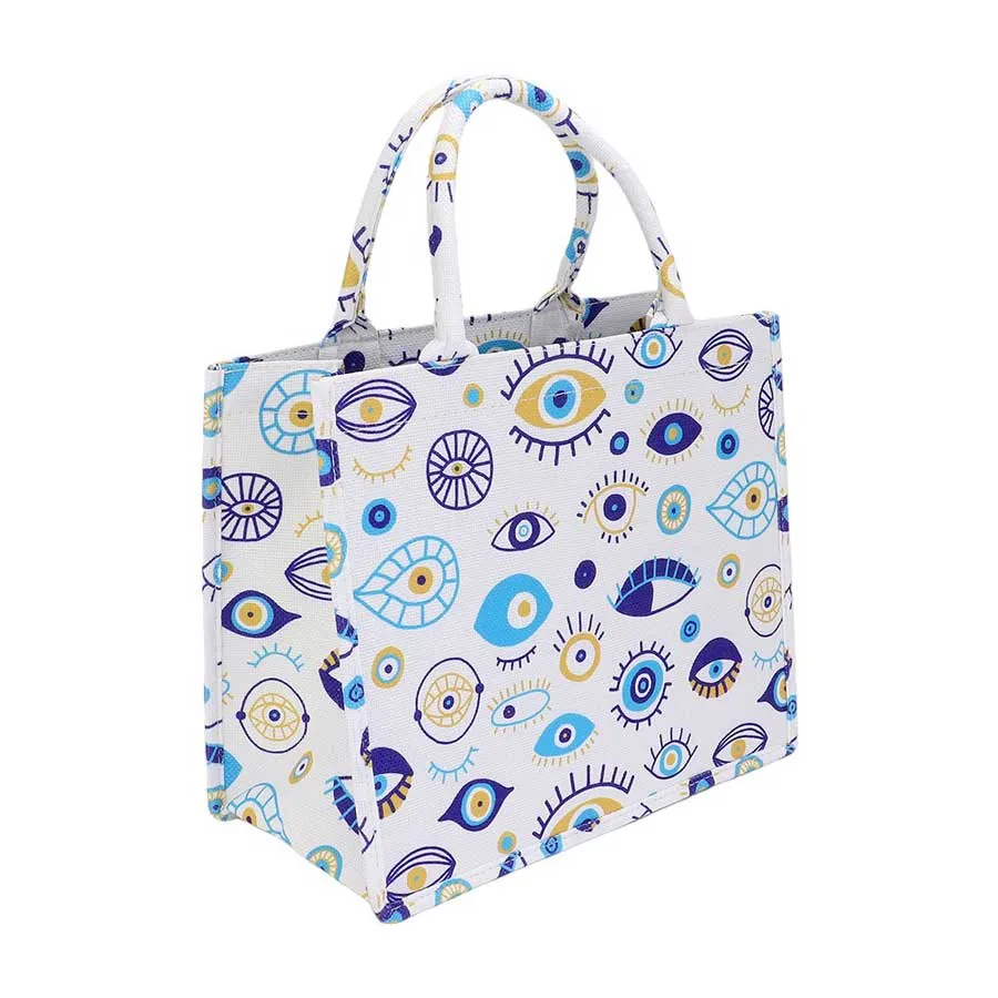 Protective Evil Eye Print Bag