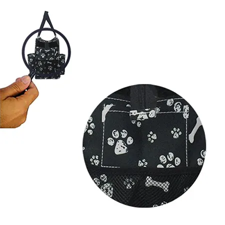 Round Of a Paws NGIL Zippered Caddy Organizer Tote Bag