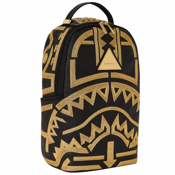 Sprayground Ai Tribal Gold Star DLXSV Backpack