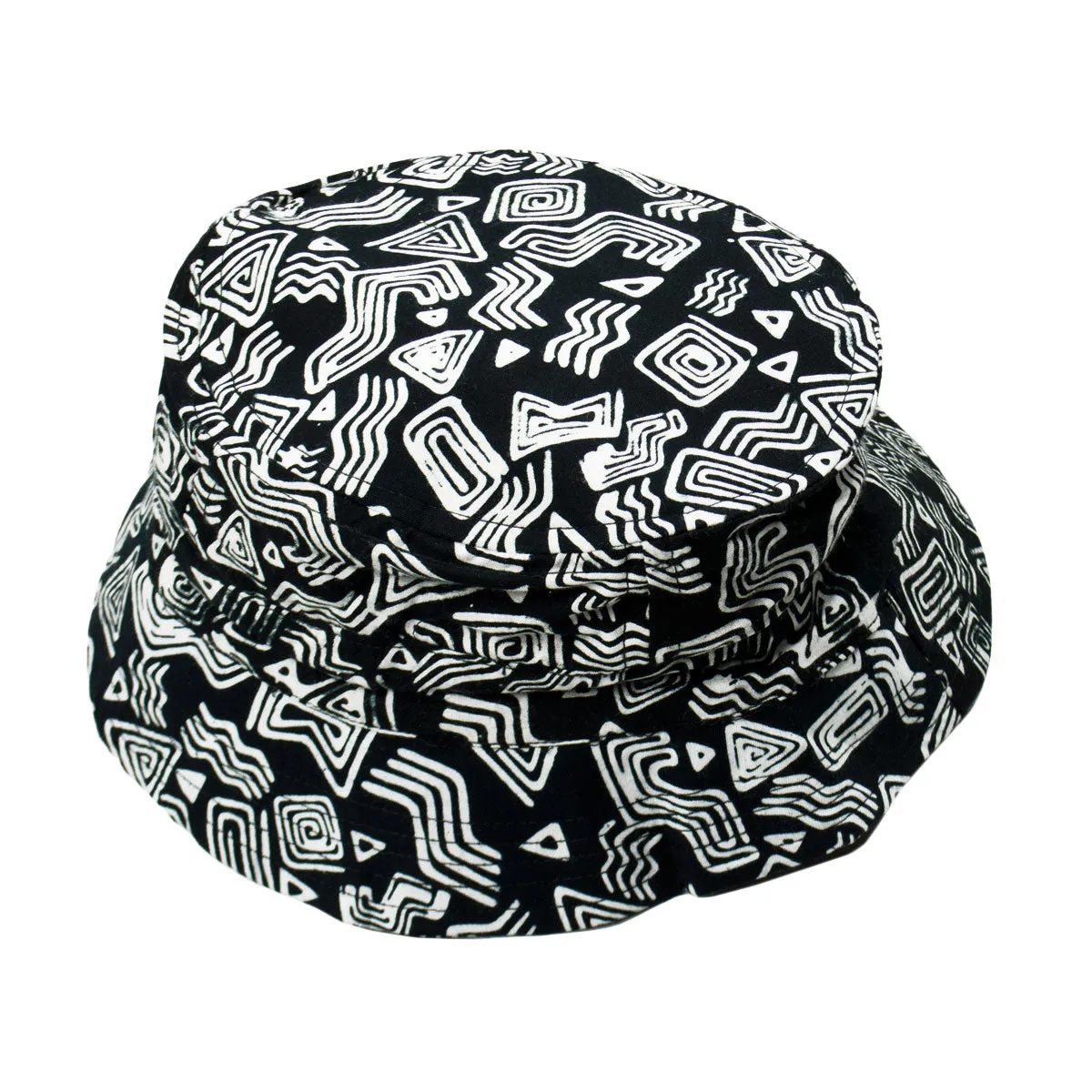 Stan Ray - Fillmore Bucket Hat - Tom Tom Batik Black