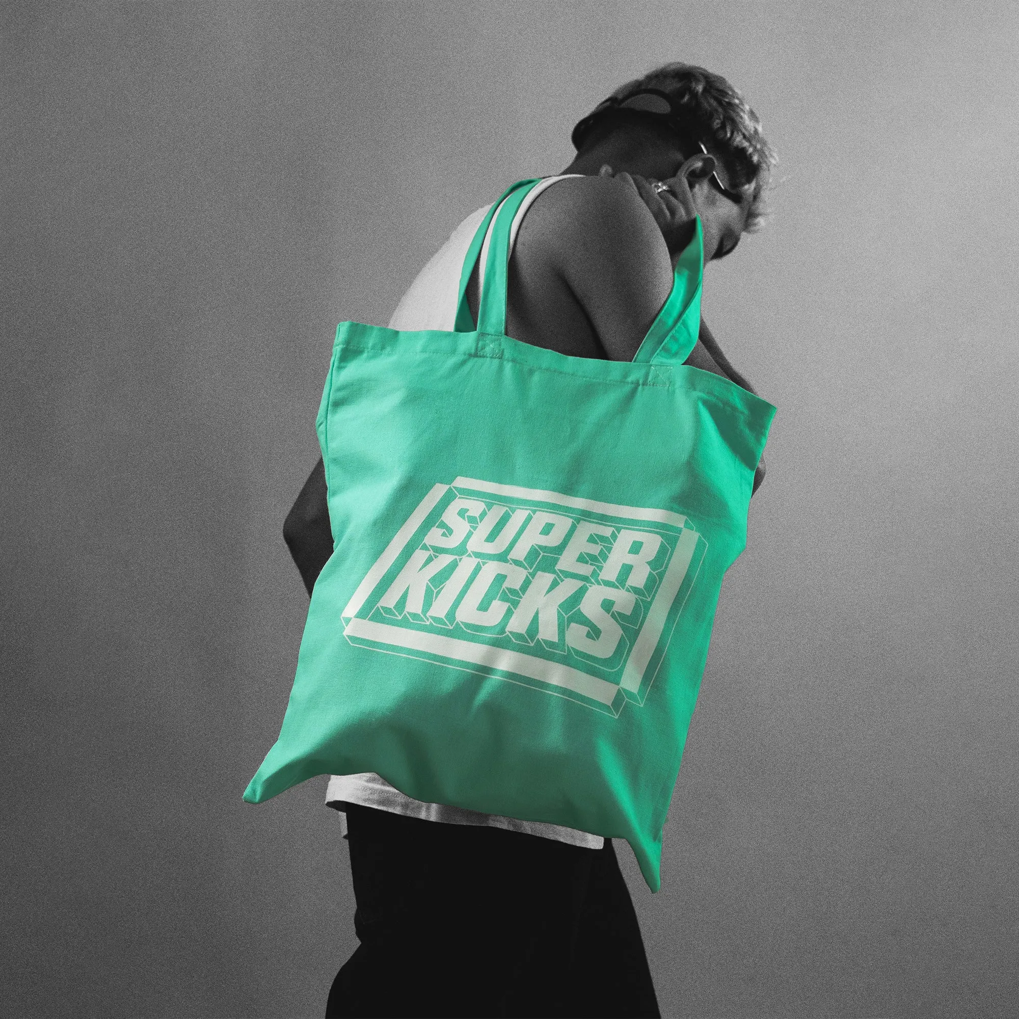 SUPERKICKS 3D LOGO M TOTE 'MINT'