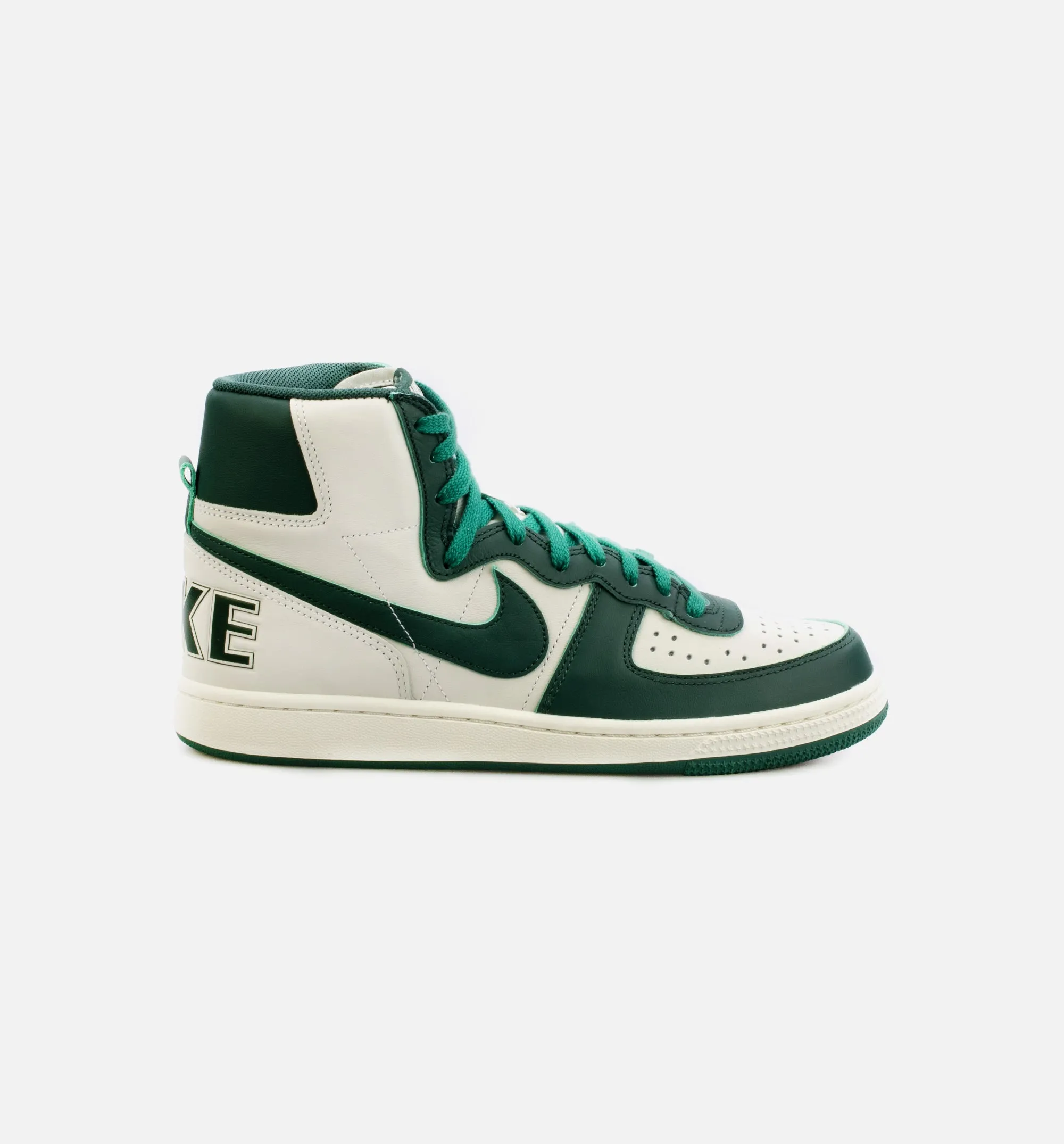 Terminator High Noble Green Mens Lifestyle Shoe - Green/White