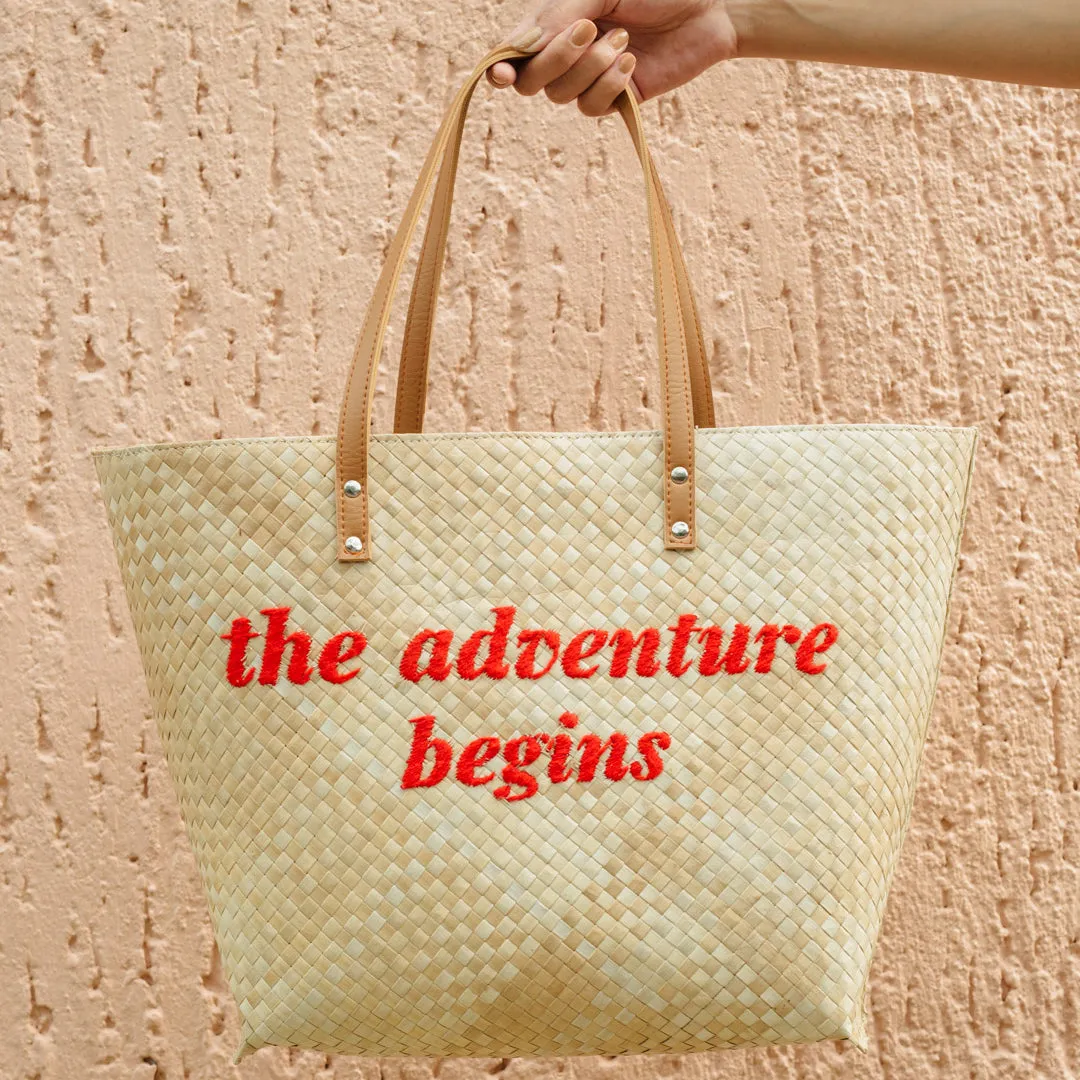 The Adventure Begins Tote