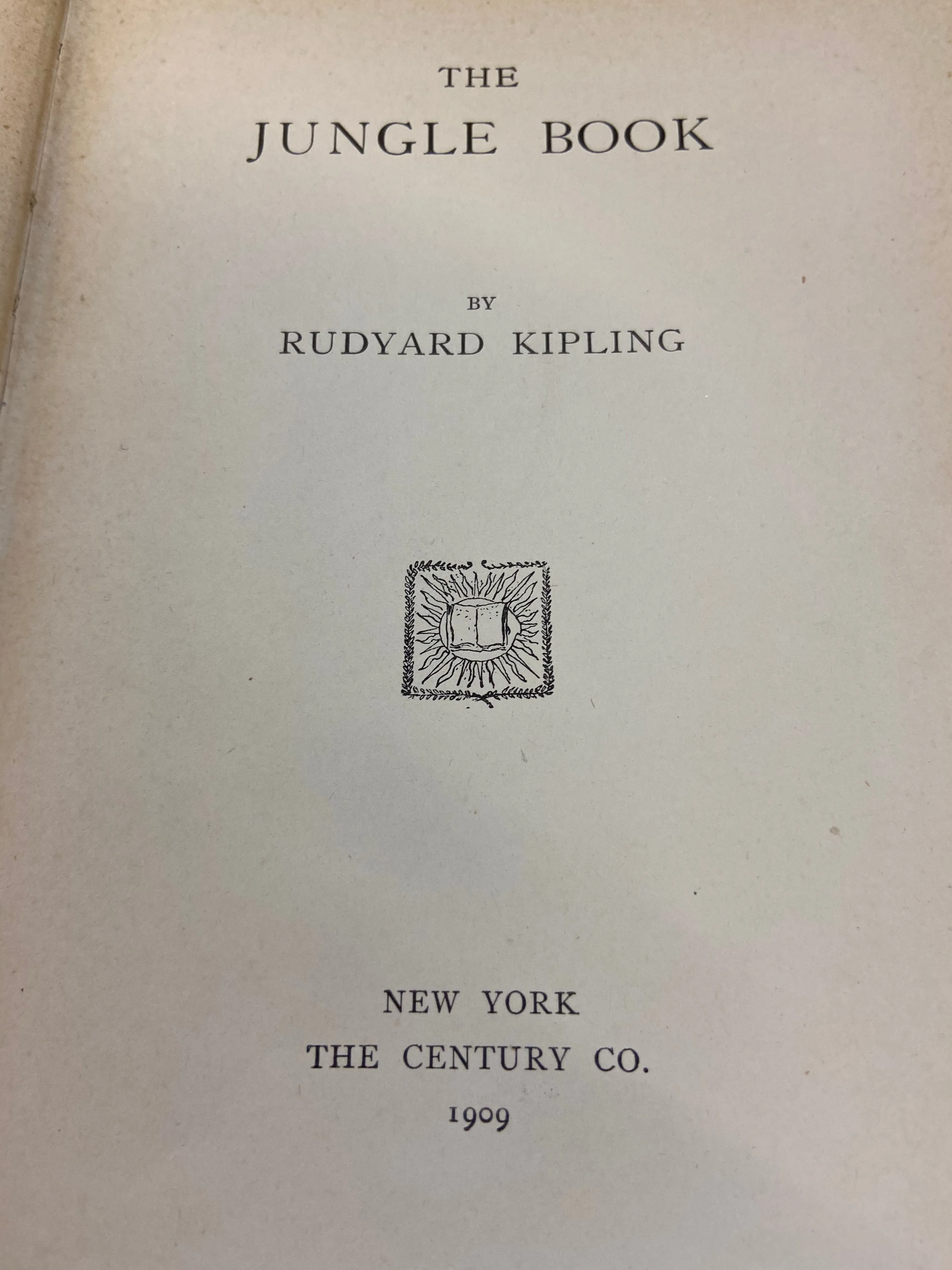 The Jungle Book by Rudyard Kipling