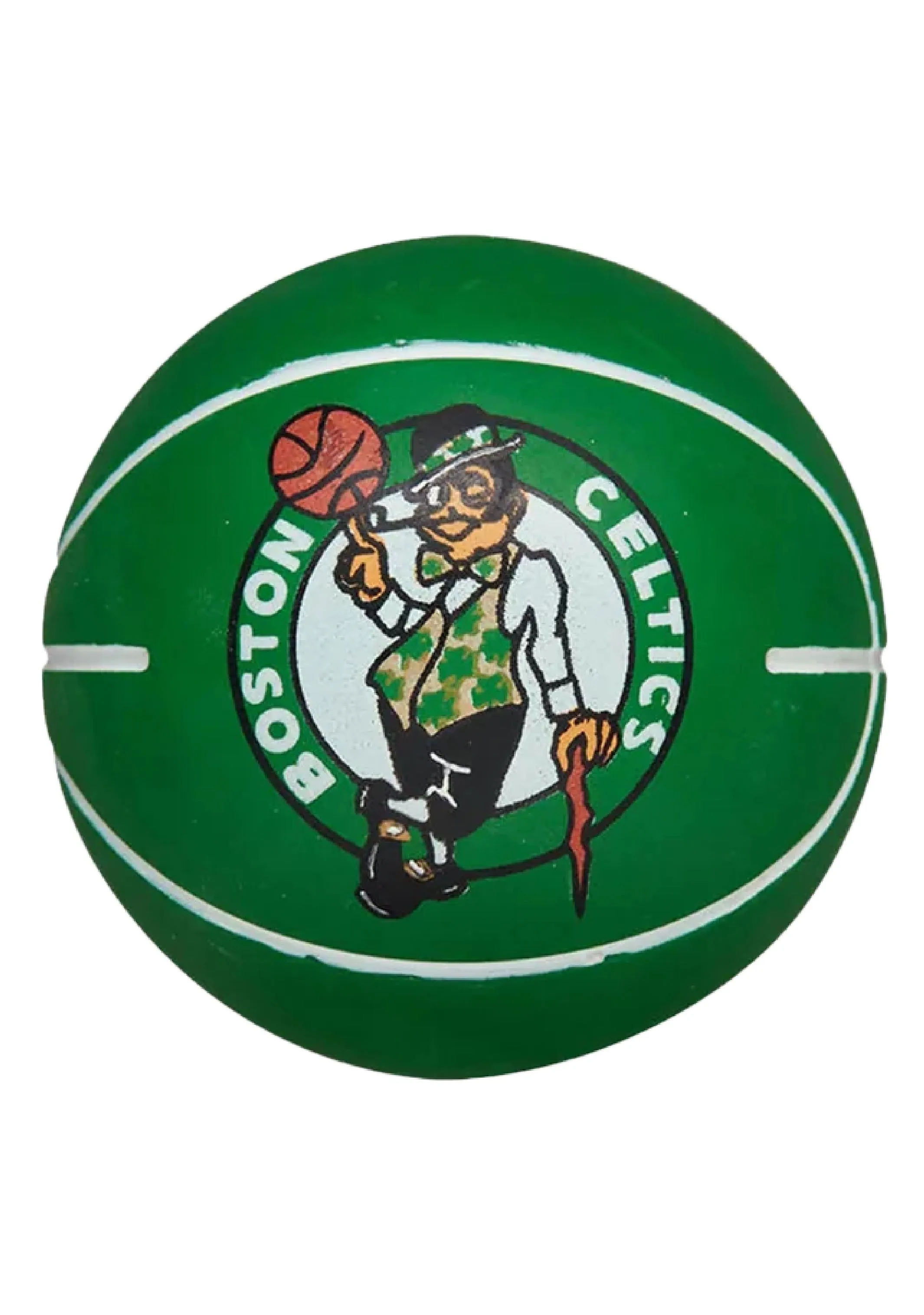 Wilson NBA Boston Celtics Dribble High Bounce Basketball - WTB1100PDQBOS - Perfect for Skills and Play!