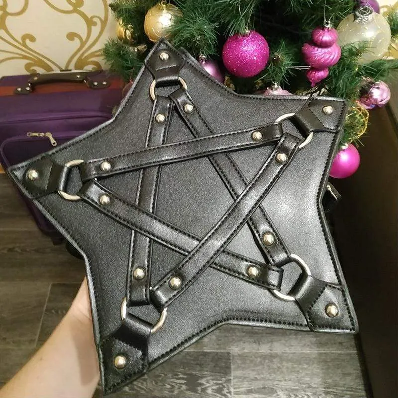 Witches Pentacle Shoulder Bag