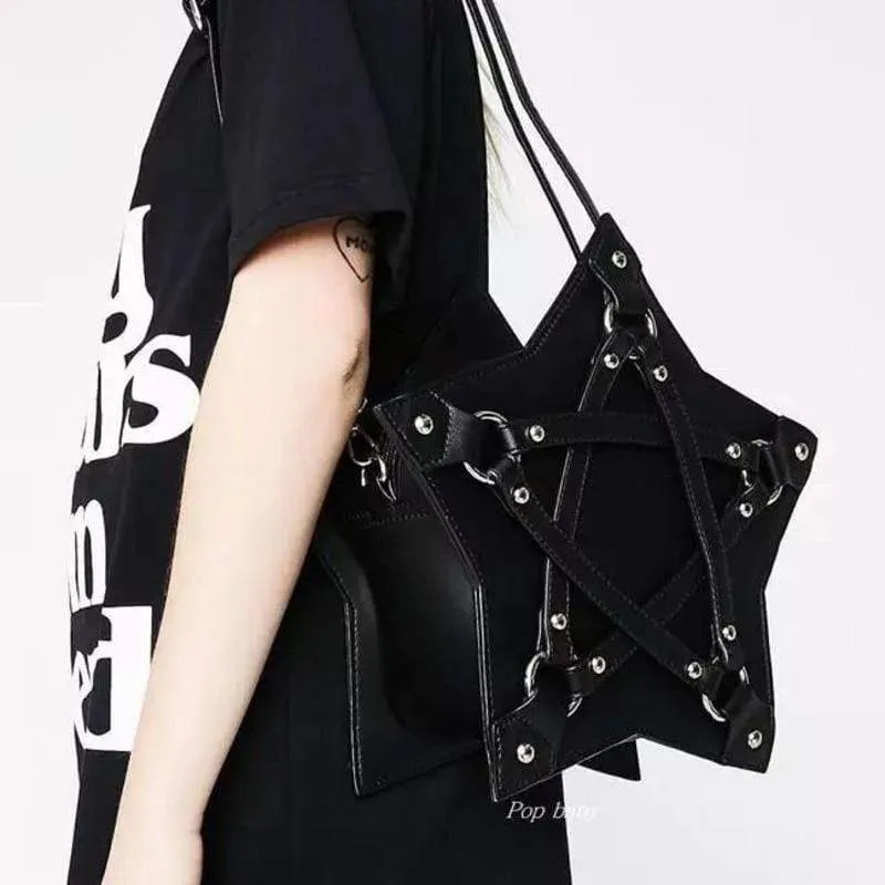 Witches Pentacle Shoulder Bag