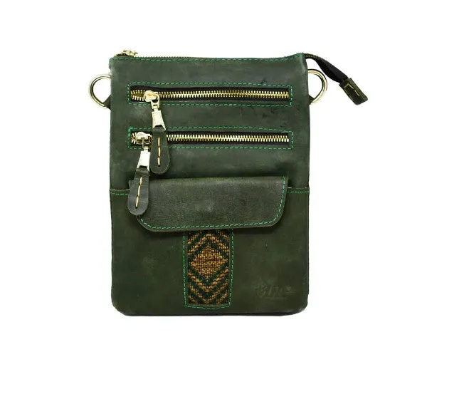 Zegeba Blue Crossbody Bag